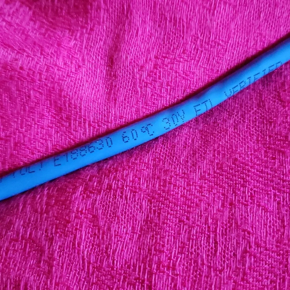 Cat 5e 10' patch cord Blue 